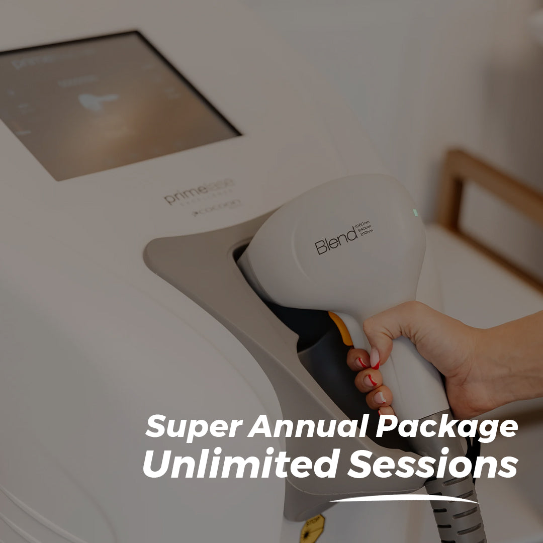 UNLIMITED Laser Hair Removal - 12 Months | Best for Hormonal Hair