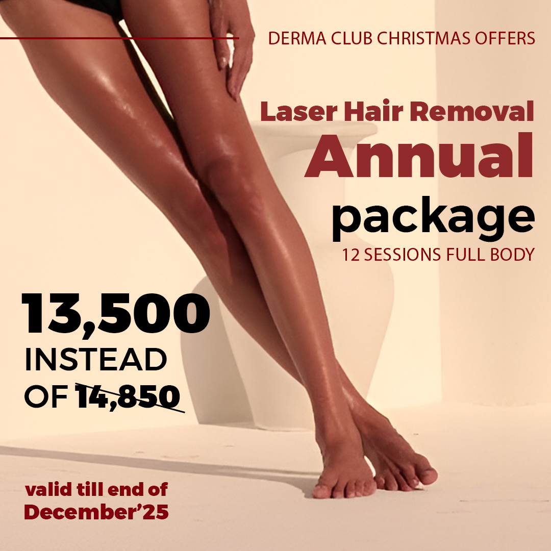 Annual Laser Hair Removal Package - 12 Sessions