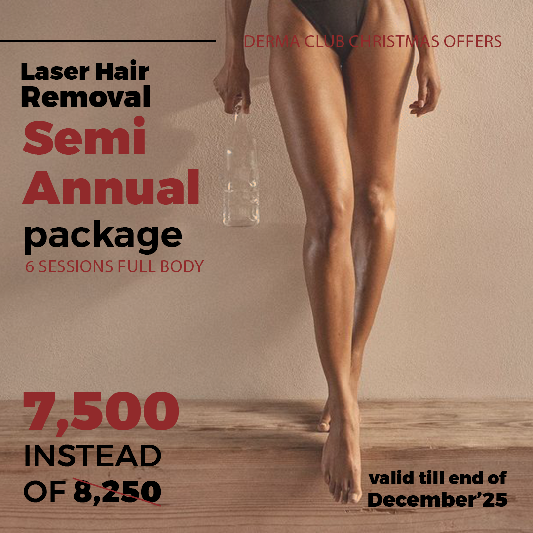 Semi-Annual Laser Hair Removal - 6 Sessions